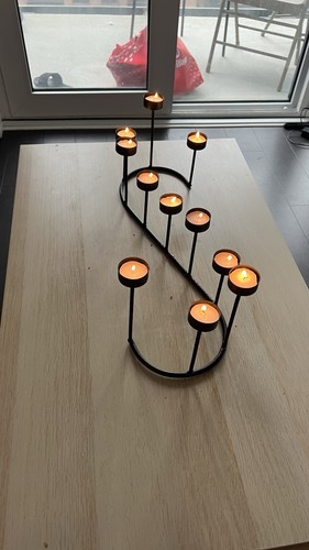 Metal Candle Holder 11 Candles