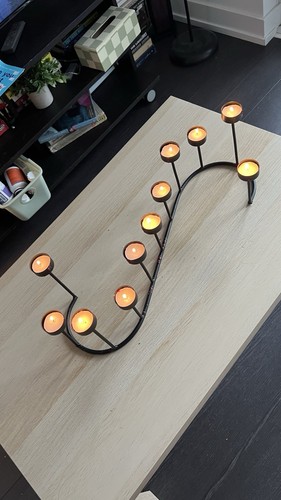 Metal Candle Holder 11 Candles - photo 2