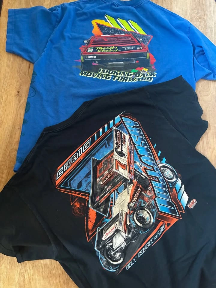 Vintage Y2K Racing t-shirts - photo 3