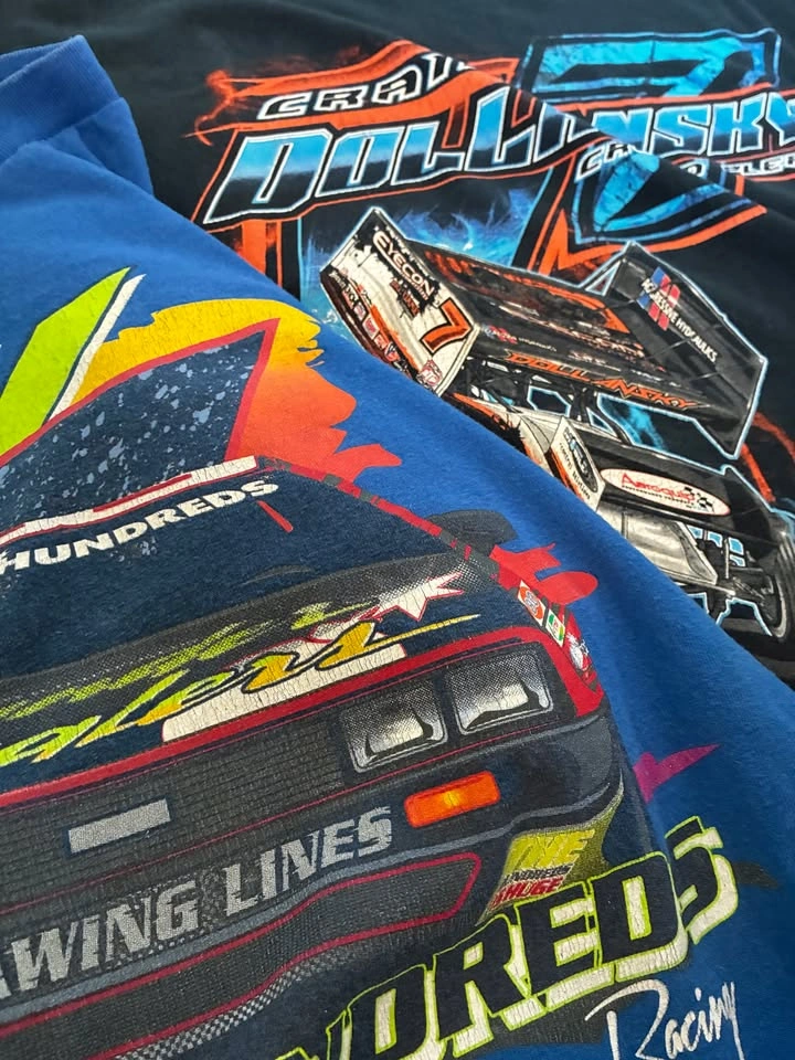 Vintage Y2K Racing t-shirts - photo 4