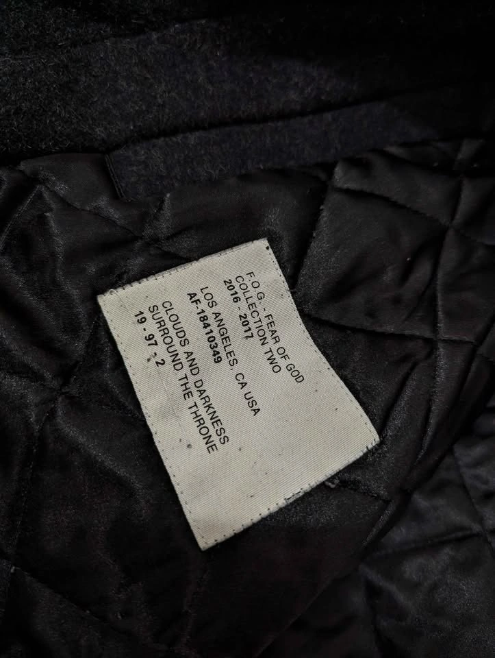 Fear Of God FOG wool Varsity jacket - photo 4