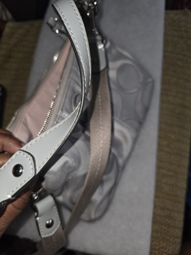 Gray Coach Hobo Bag - photo 2
