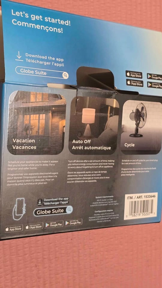 Smart Plug 4-Pack, Globe Electric - photo 3