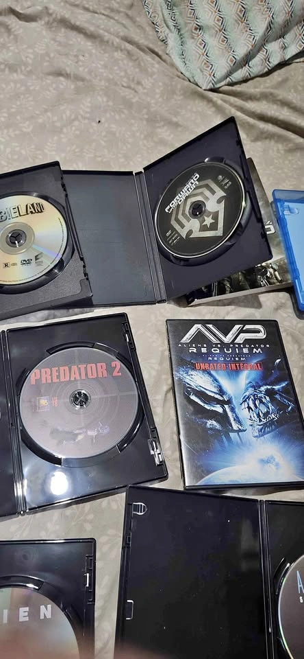 10$ Assorted DVD and Blu-ray Movie Collection