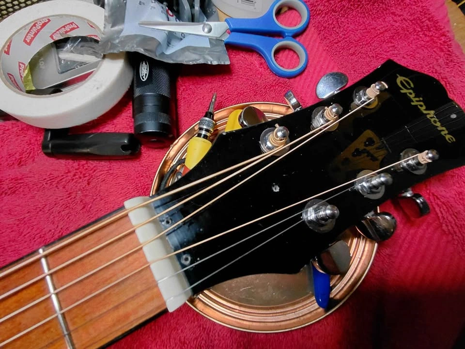 Epiphone AJ-210CE VS Acoustic/Electric Guitar - photo 5