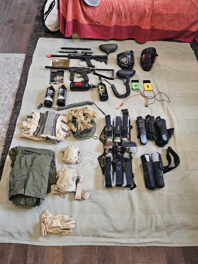 Paintball Game Lot