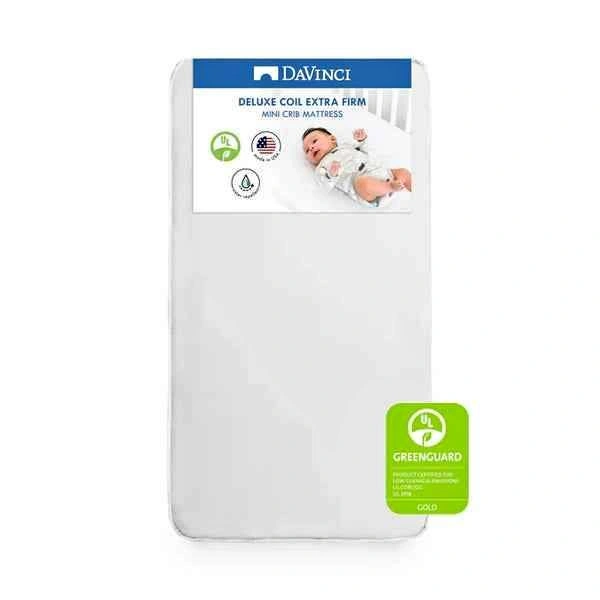 DaVinci Deluxe Coil Extra Firm Mini Crib Mattress