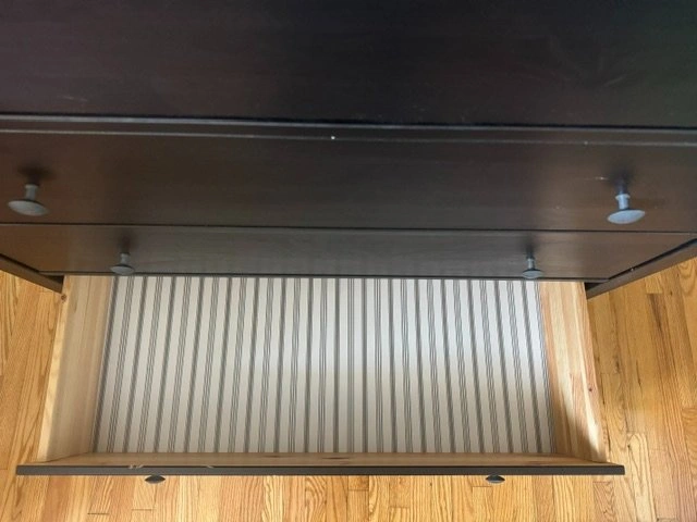IKEA HEMNES 6-Drawer Chest / Tallboy (Black-Brown Solid Wood) - photo 3