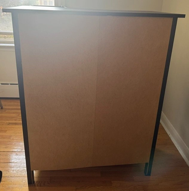 IKEA HEMNES 6-Drawer Chest / Tallboy (Black-Brown Solid Wood) - photo 4