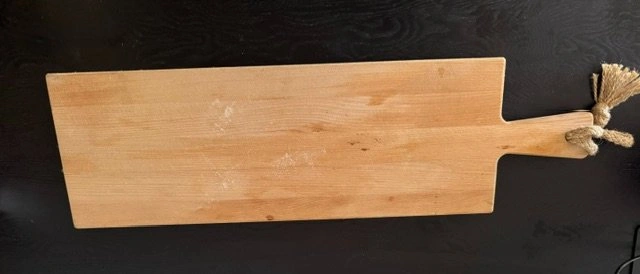 Large European Wooden Charcuterie Board / Tapas Serving Paddle - photo 2