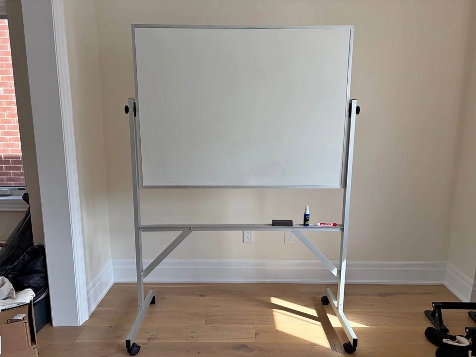 ULINE Magnetic Porcelain Mobile Whiteboard