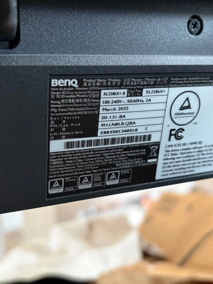 BenQ XL2586X+ Gaming Monitor - photo 2