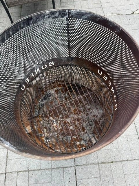 BonFeu BonVes Outdoor Fire Pit & BBQ Grill – Authentic Rust Look - photo 2