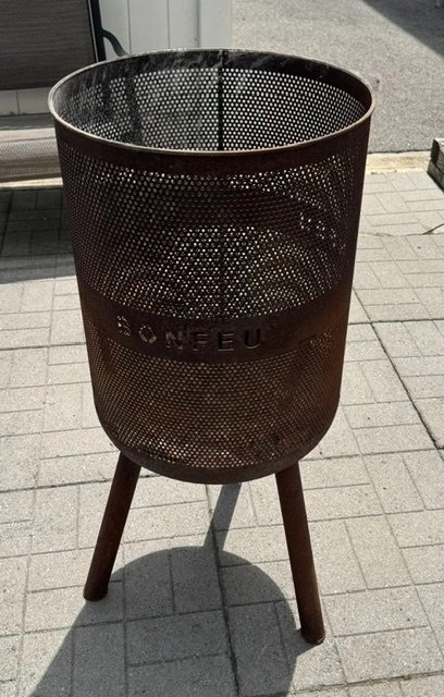 BonFeu BonVes Outdoor Fire Pit & BBQ Grill – Authentic Rust Look - photo 3