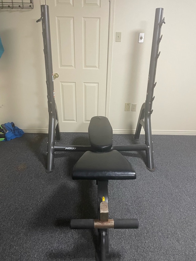 Hoist bench and rack