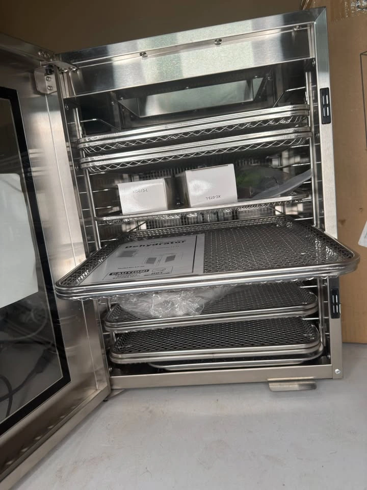Kwasyo 15-Tray Stainless Steel Food Dehydrator – 1200W | BNIB - photo 3