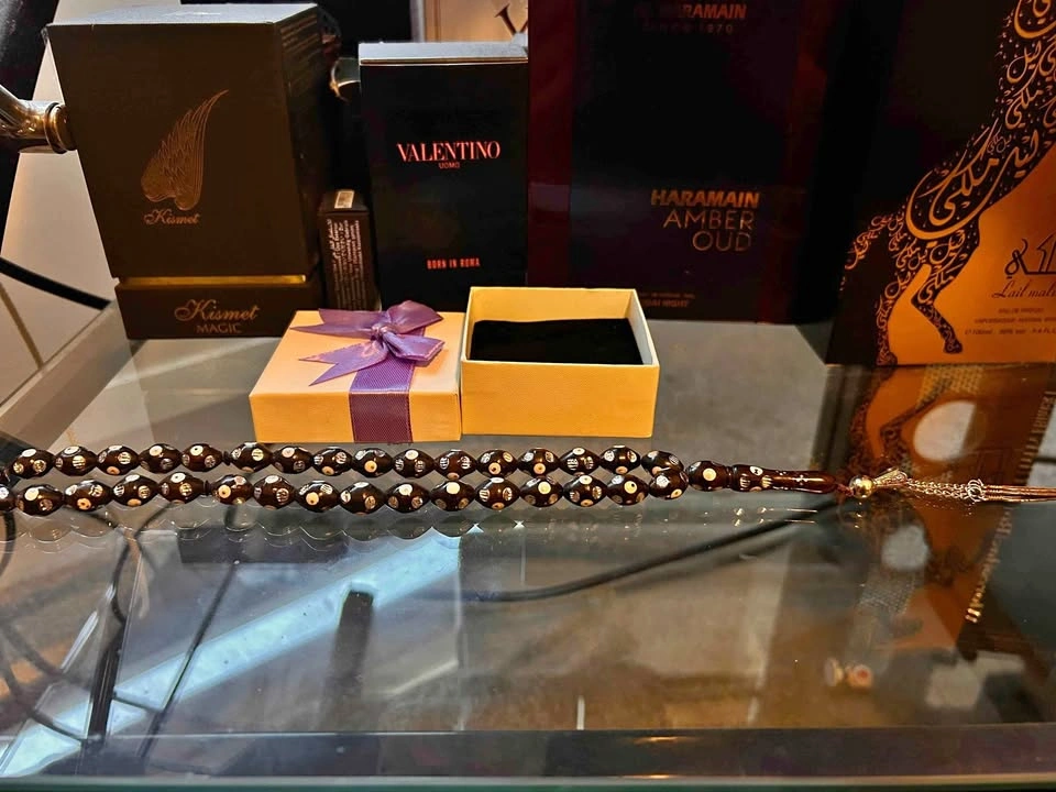 Handcrafted Black Ebony Tasbih