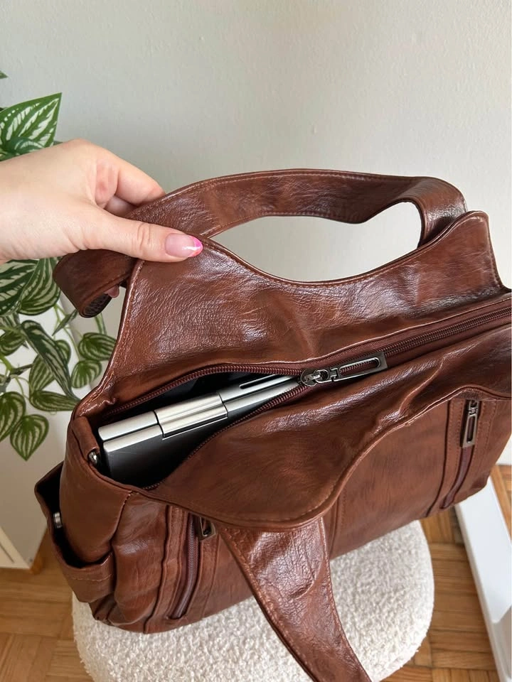 Camel brown everyday tote bag - photo 4