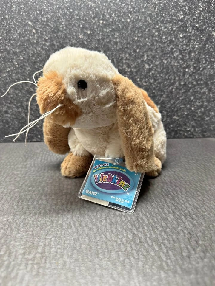 Rare hard to find Webkinz Holland Lop Bunny, New with sealed cod