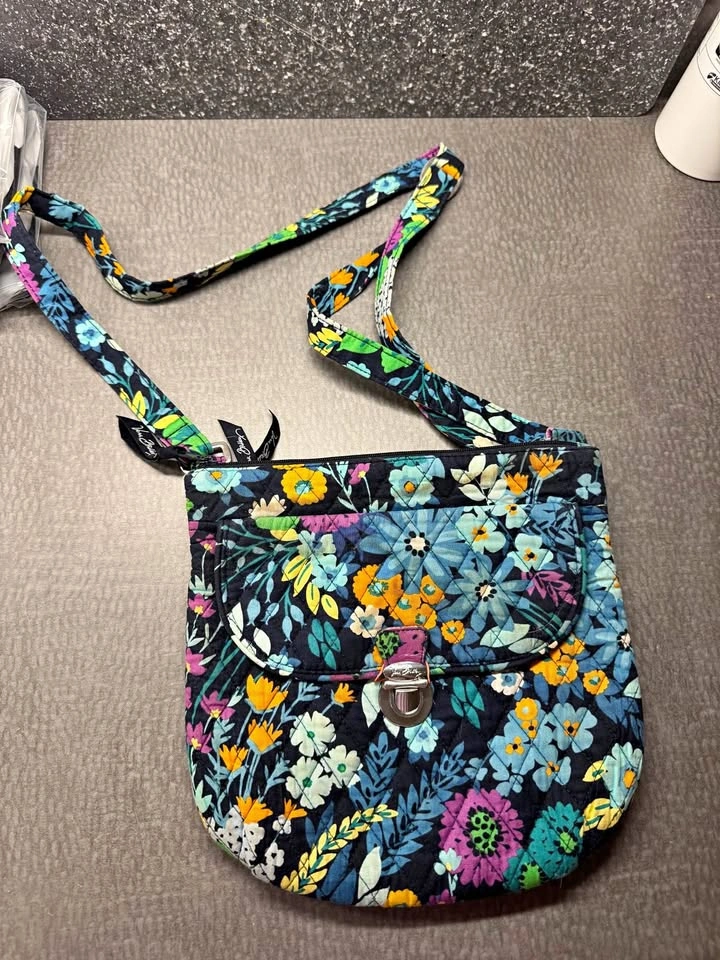 Vera Bradley quilted crossbody bag