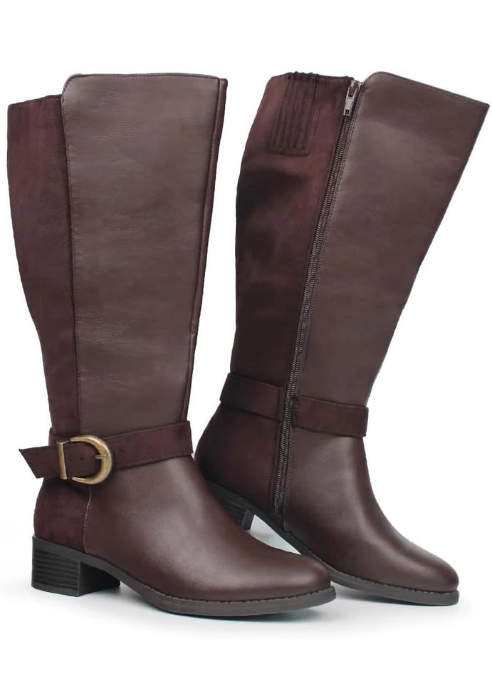Extra Wide Calf Knee High Boots: Hawkwell - photo 2