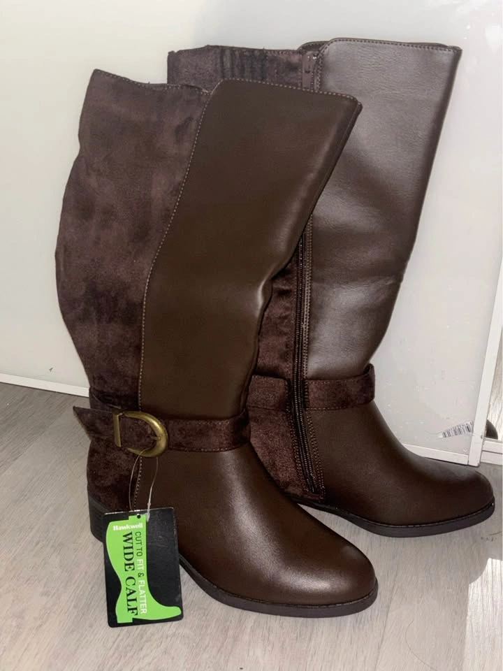 Extra Wide Calf Knee High Boots: Hawkwell - photo 3