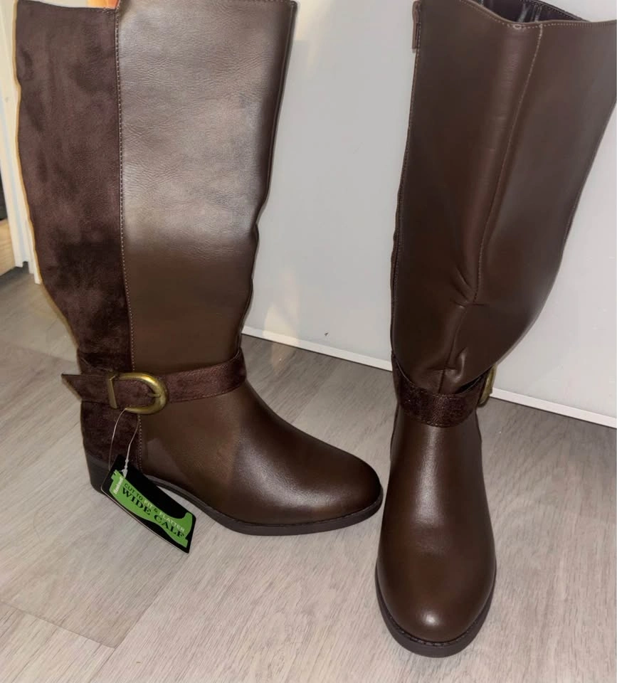 Extra Wide Calf Knee High Boots: Hawkwell - photo 4