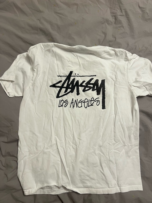 Stüssy Los Angeles Logo T-Shirt - White - Size XL - photo 2