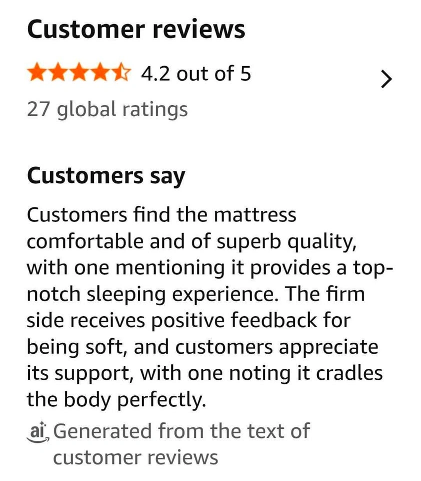 NEW Novilla Queen 10" Flippable Foam Mattress + Free Sheets - photo 5