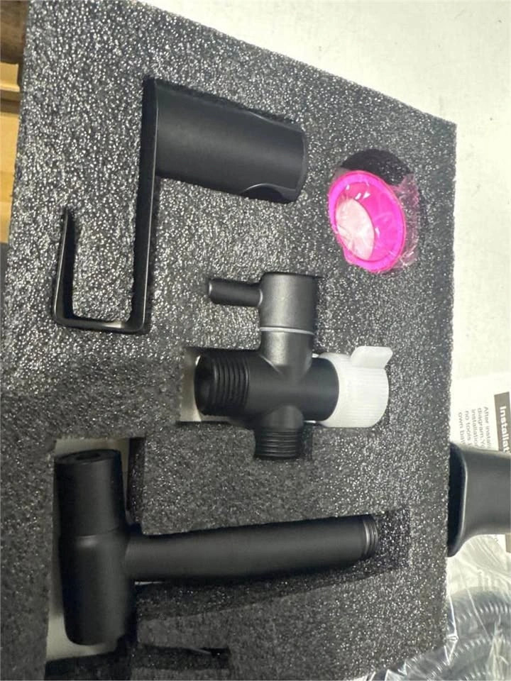 Handheld Toilet Bidet Sprayer Kit – Black – Brand New - photo 5