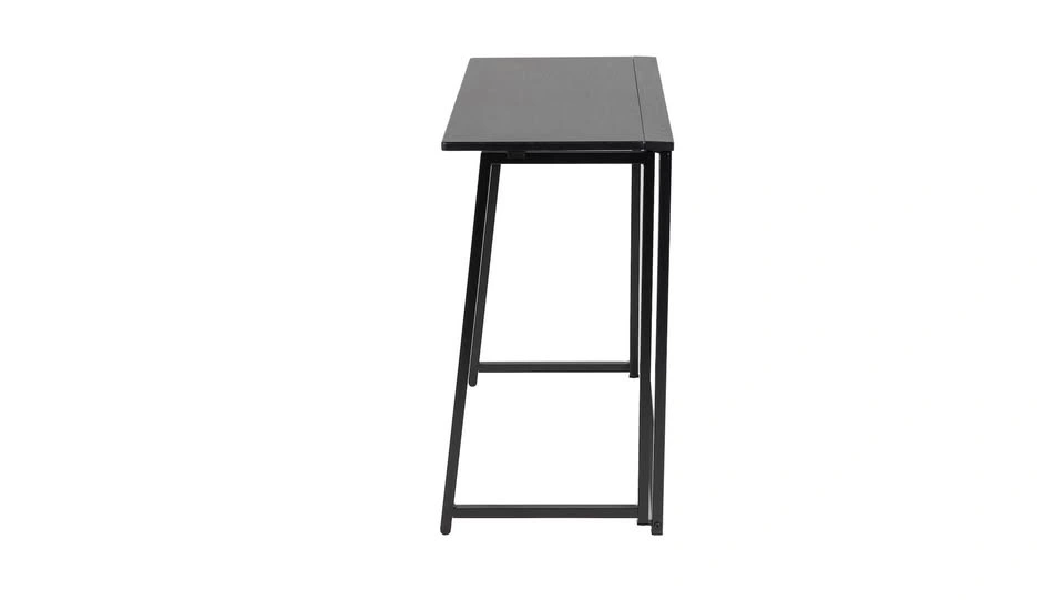 Black Folding Computer Desk - photo 2