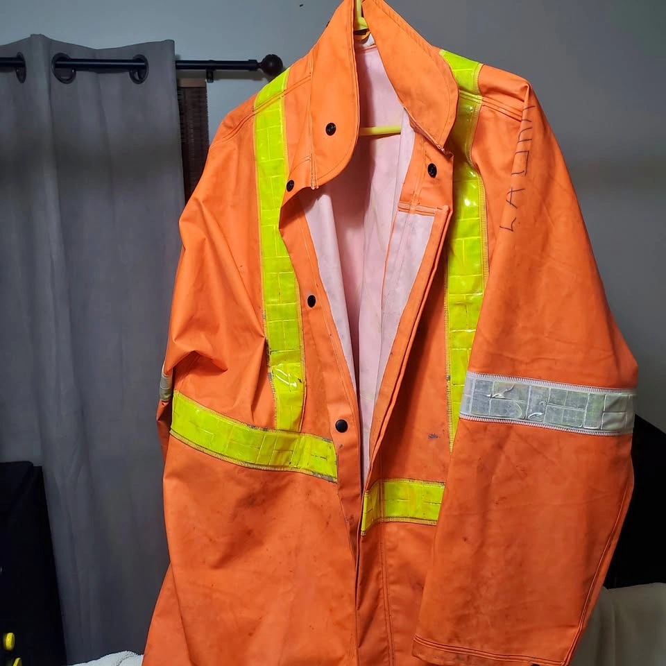 Pioneer high-vis waterproof fireproof raingear jacket