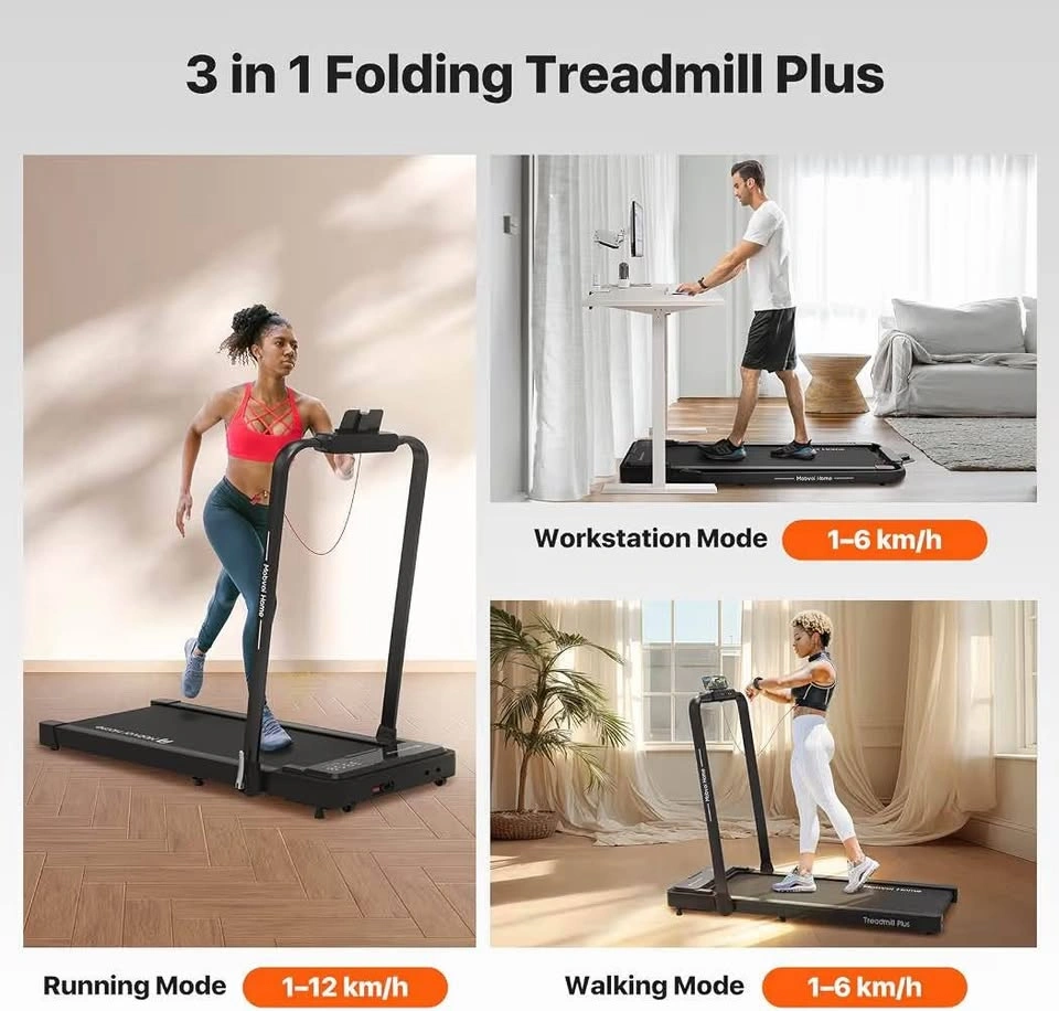 Smart AI Treadmill/ Walkpad (120Kg, 12km Speed) BRAND NEW $125 - photo 2