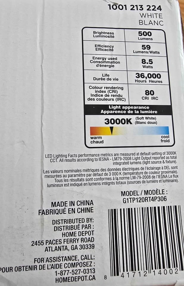 6-Pack 4-inch White Integrated LED Dimmable Recessed Lights - photo 3