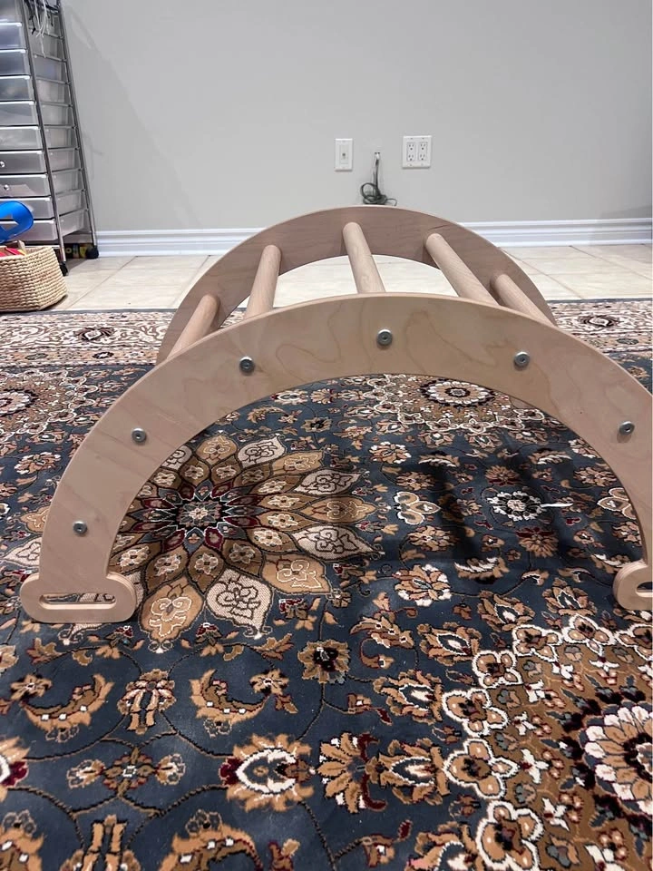 Handcrafted Montessori Pikler Climbing Set – 5 Pieces - photo 2