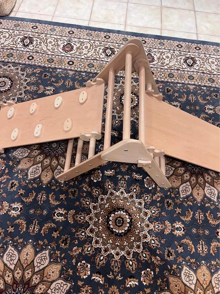 Handcrafted Montessori Pikler Climbing Set – 5 Pieces - photo 5