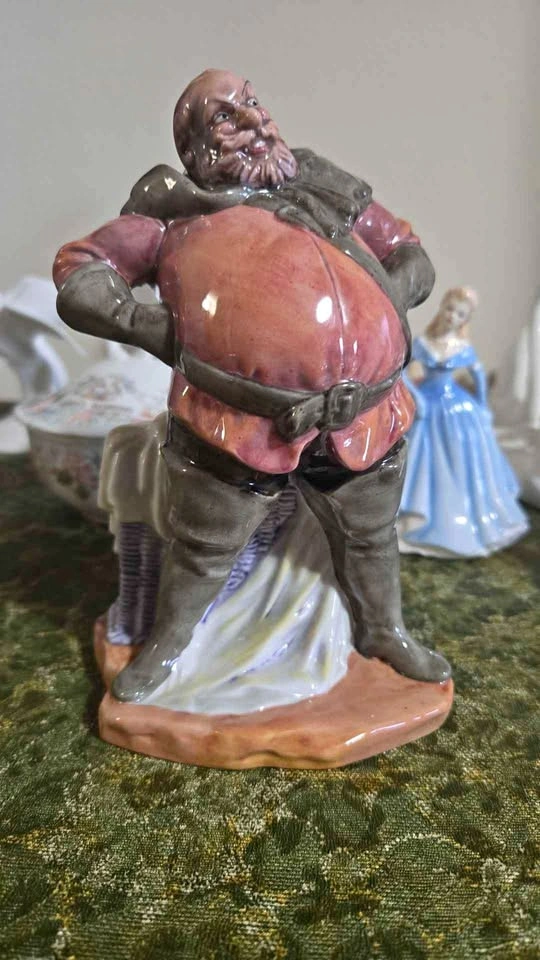 Royal doulton falstaff- SIGNED