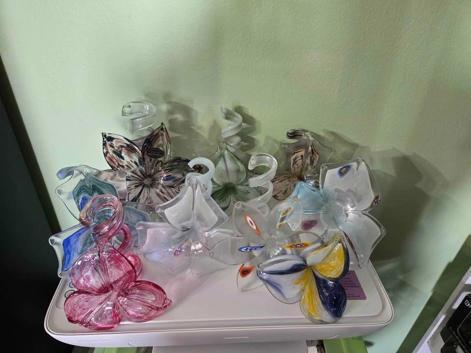 Murano Glass flowers