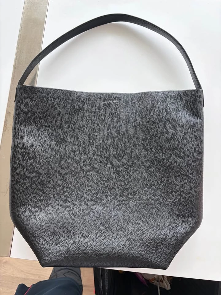 The Row Large N/S Park Leather Tote Bag - photo 5