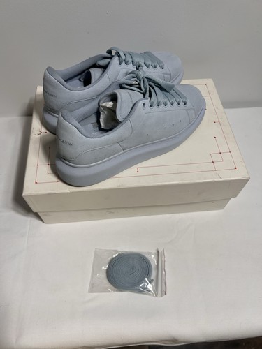 Alexander McQueen Men's Sneakers US 9 Blue Suede New - photo 2
