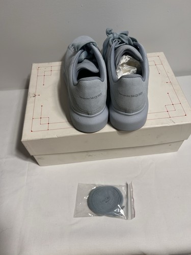 Alexander McQueen Men's Sneakers US 9 Blue Suede New - photo 3