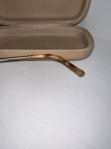 Chloé 119 Rimless Cat Eye Sunglasses Gold Metal Frame - photo 3