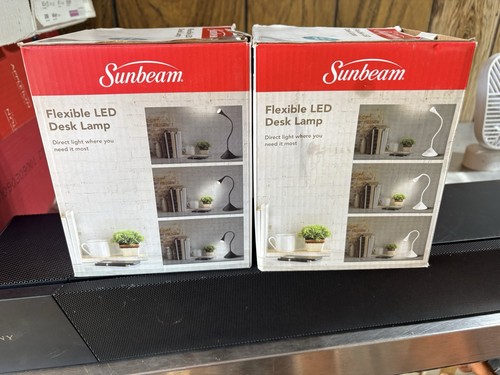Sunbeam 20in Flexible Gooseneck LED Desk Lamp (2 for $25) - photo 5