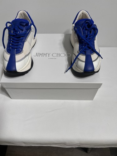 Jimmy Choo Men's Logo Colorblock Low Top Sneakers - photo 4