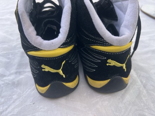 PUMA Men's Mid Top Lace-Up Hook & Loop Athletic Sneakers Black Y - photo 3