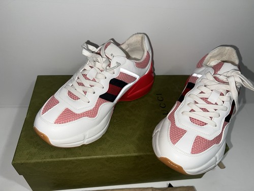 Gucci Woman Solid Low Top Lace-Up Athletic Sneakers - photo 2