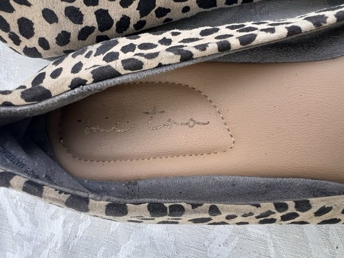 J. Crew Women’s Animal Print Leather Ballet Flats Size 8 - photo 4