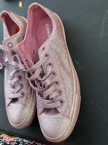 Converse All Star Men's Low Top Lace-Up Athletic Sneakers Glitte - photo 5
