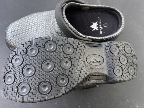 Anywear Men's Clog Mule Shoes US 7 Gray/Black Rubber - photo 4