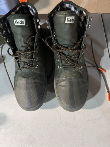 Keds Womens 9 Scout Boot II Black Water Resistant Boots